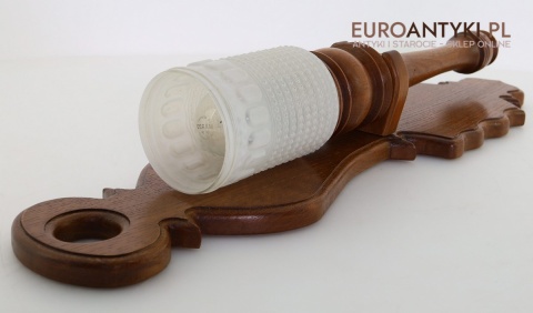 duża lampa ścienna rustykalna