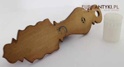 xl kinkiet z kloszem szklanym