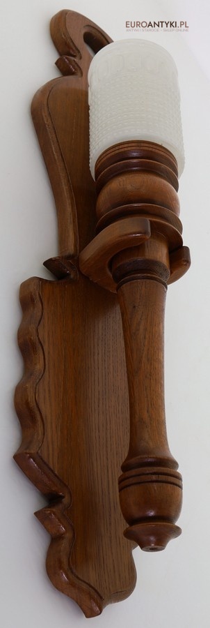 wiejska lampa ścienna duża