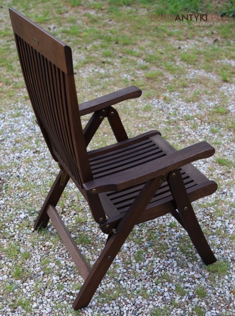 ogrodowe zabytkowe krzesło drewniane merxx