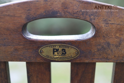 krzesło w stylu vintage do ogrodu