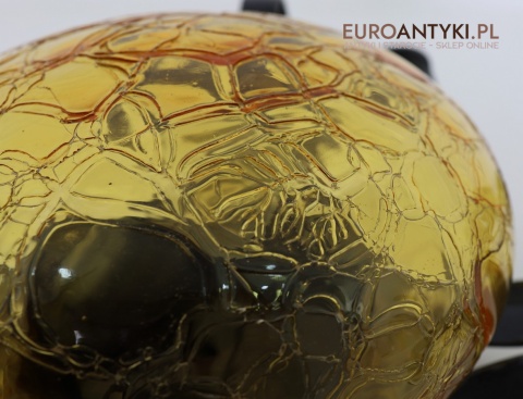 bursztynowy klosz szklany