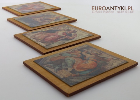 stylowa dekoracja ścienna z dawnych lat