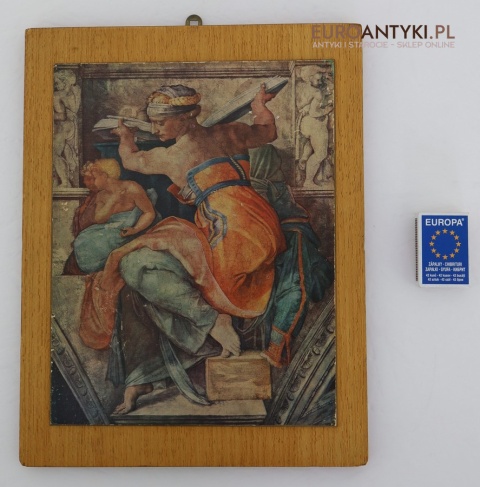 stary zestaw obrazów renesansowych