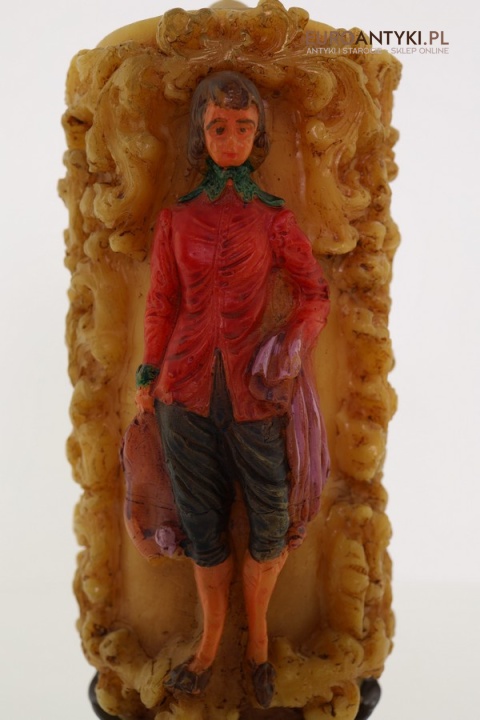 świeca do wnętrz rustykalnych