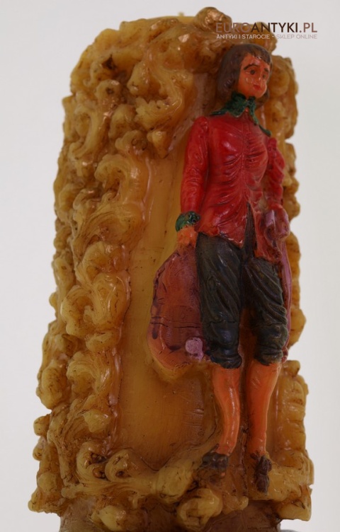 ozdobna świeca do restauracji