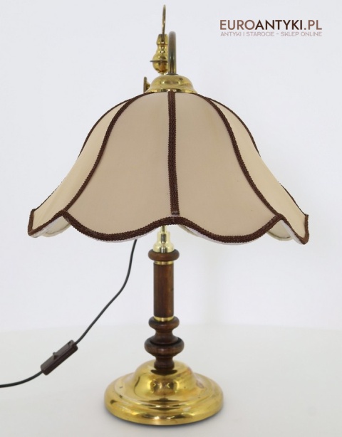 lampka vintage z francuskiego antykwariatu