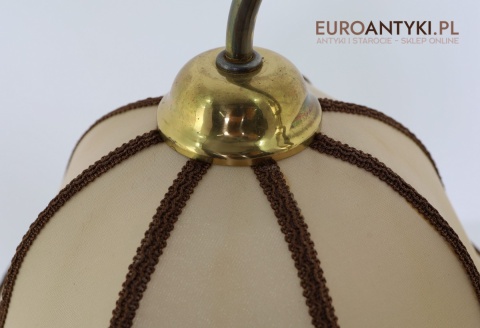 klimatyczna lampa vintage na stolik nocny