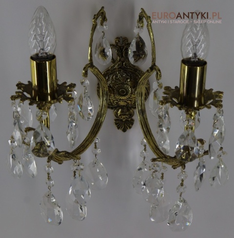 lampy na ścianę barok