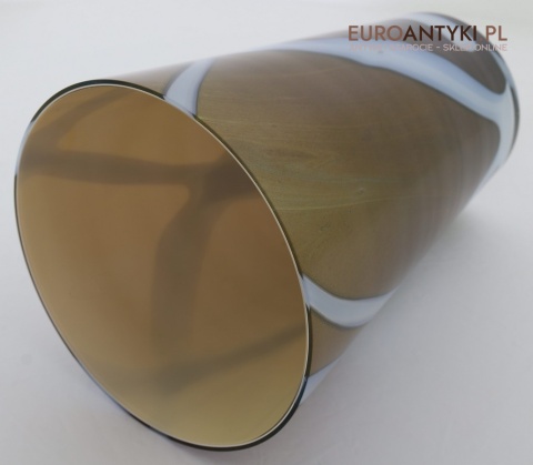 wazon ręcznie wykonany bohemia