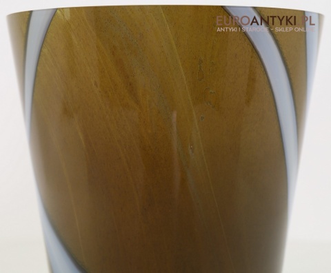 wazon ze szkła art deco