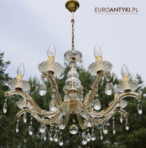 krysztłowy żyrandol maria teresa