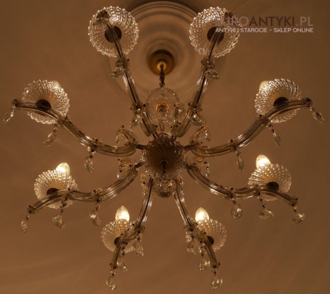 stary żyrandol maria teresa