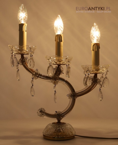 stara lampa stołowa maria teresa