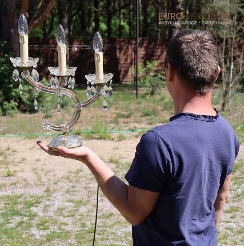 antyczna lampka maria teresa z Francji