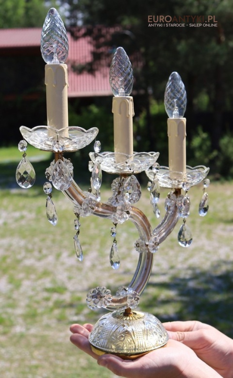 retro lampka stołowa maria teresa