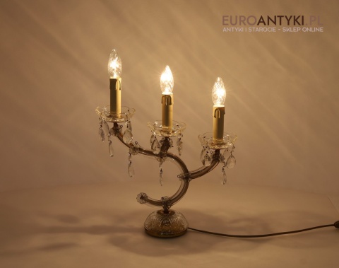 klasyczna lampka maria teresa z lat 50