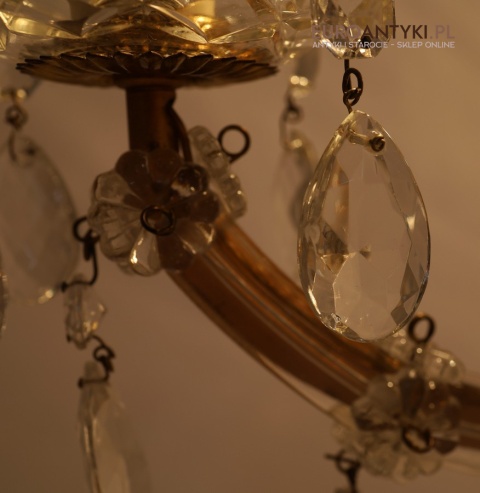 francuska lampka maria teresa antyczna