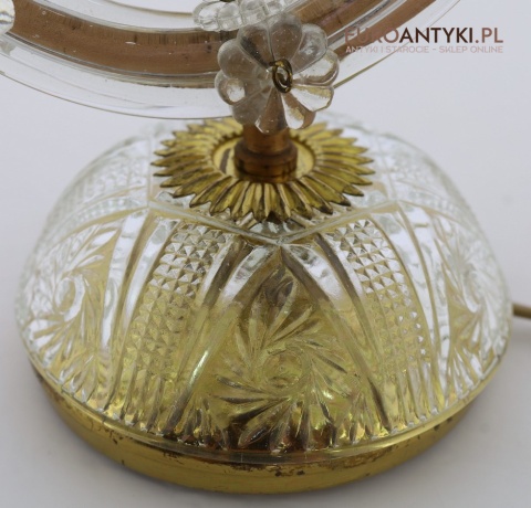 mosiężna lampka maria teresa ręcznie wykonana