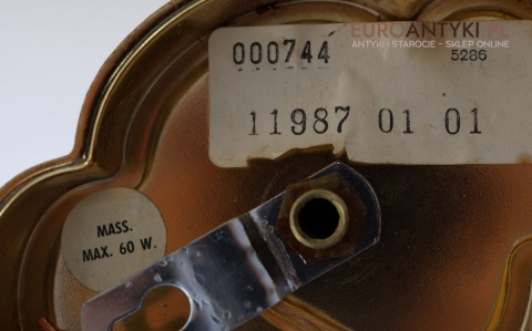 Para stylowych kinkietów kryształowych w stylu Maria Teresa z lat 60./70. – elegancka klasyka vintage