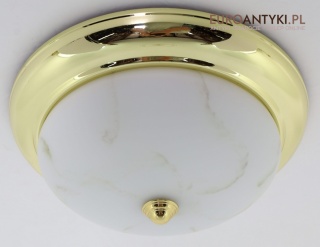 XL! DUŻY! Plafon sufitowy vintage BANKAMP w stylu lat 70. – elegancki klasyk z Niemiec