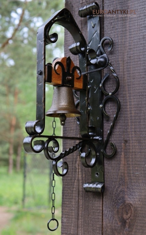 mszalny dzwonek na ścianę