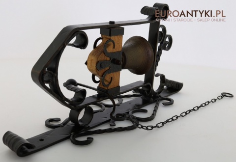 dworski dzwonek vintage ścienny