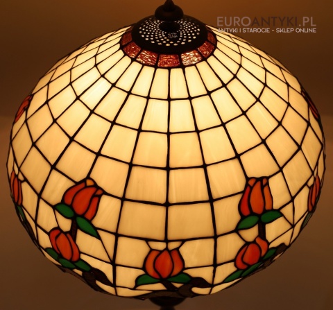 lampa podłogowa Tiffany