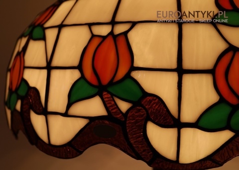 tiffany ozdobna lampa secesyjna