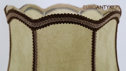 vintage lampa z drewna