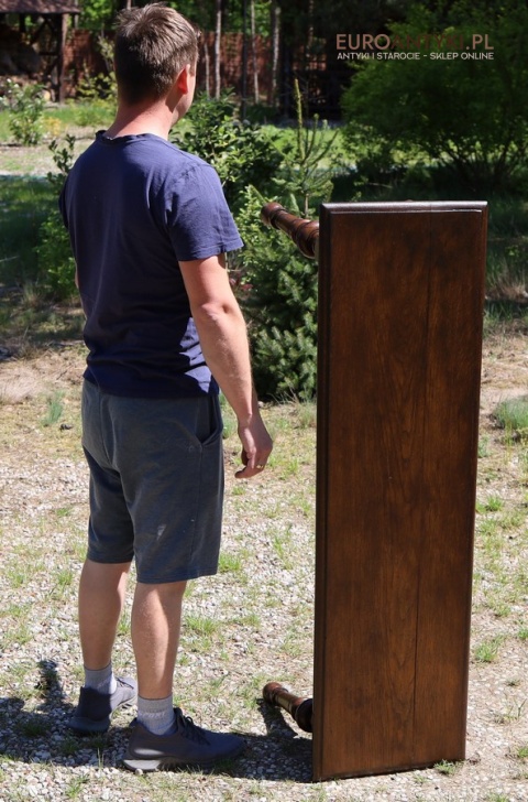 zabytkowa ławka z francji