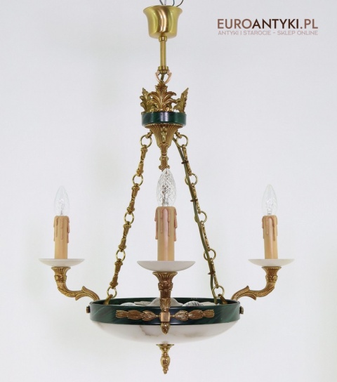 żyrandol empire vintage