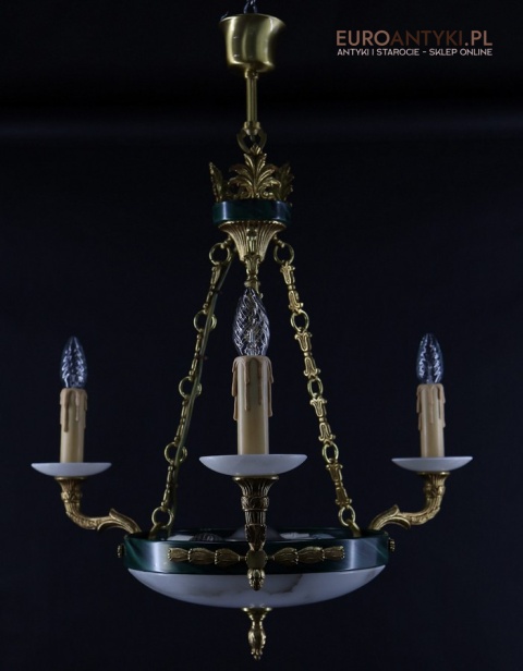 empire żyrandol luksusowy z francji
