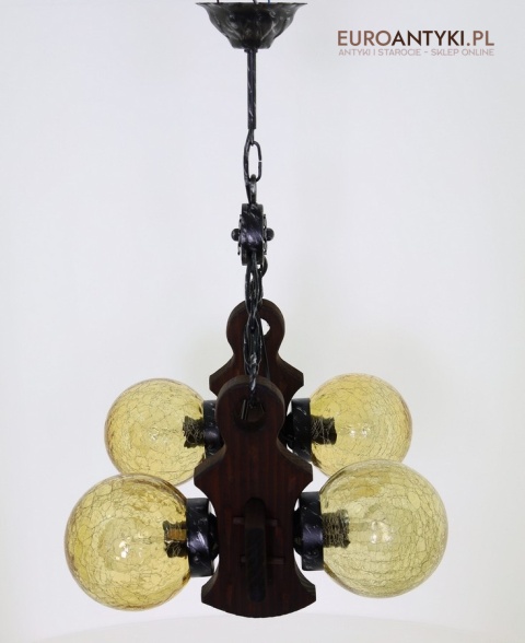 lampy do rustykalnych wnętrz