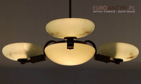 art deco żyrandol do salonu