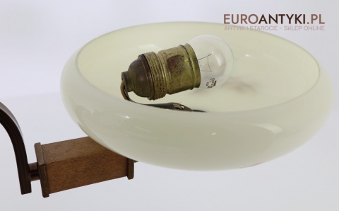 oświetlenie art deco sklep z antykami