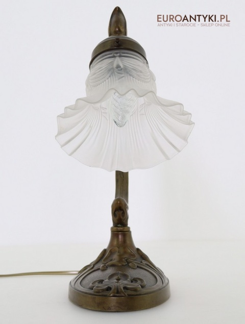 antyk lampa stołowa