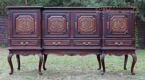duża komoda antyczna do jadalni