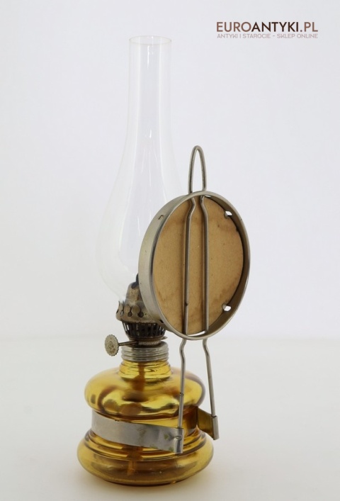 Dekoracyjna lampa vintage z epoki na komodę