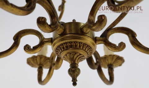 Retro żyrandol pałacowy do salonu