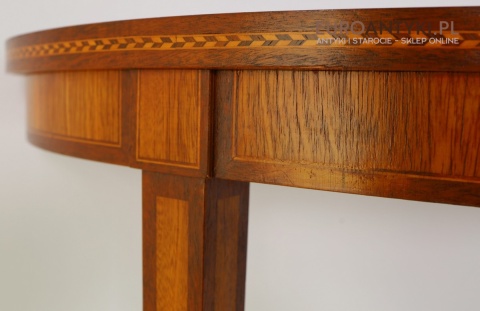 konsola antyczna intarsje