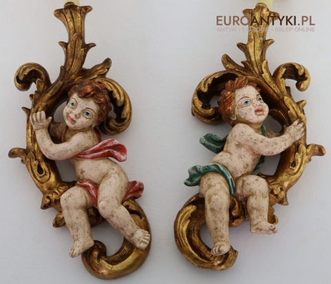 pałacowe kinkiety barokowe