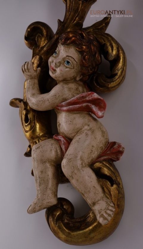 barokowe lampy ścienne vintage