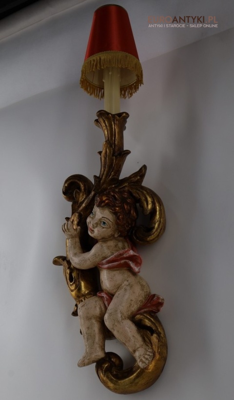 para kinkietów vintage barokowych