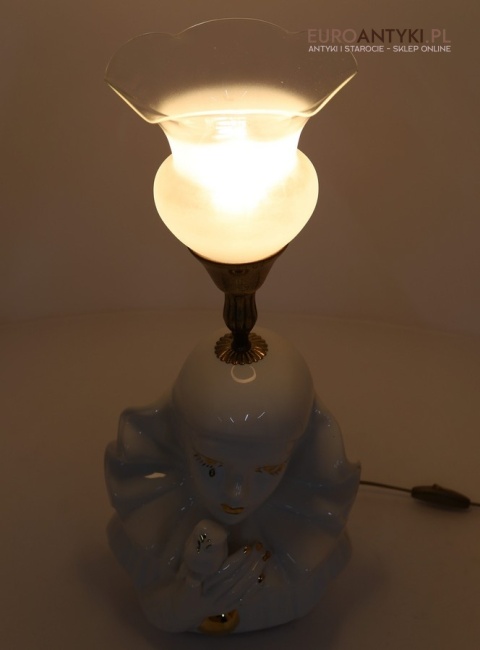 nostalgiczna lampa pierrot