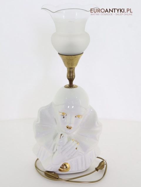 lampa artystyczna pierrot na stolik