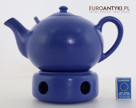 Czajnik modernistyczny kobaltowy