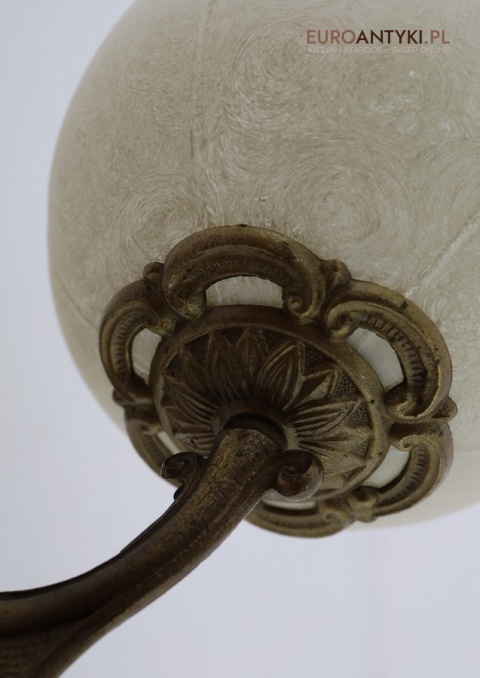 Mosiężne ramiona kinkietów retro vintage