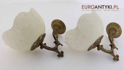 Dekoracyjne lampy ścienne retro z epoki