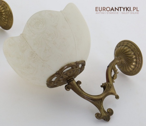 Para kinkietów dekoracyjnych retro